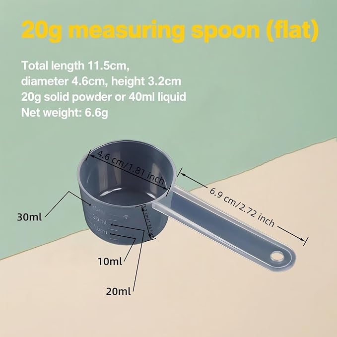 20g/40ml Measuring-Spoons Scoop - Image 5