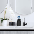 Ceramic Foaming Soap Dispenser, 12 oz Bathroom Foam Hand Soap Dispenser - Image 5