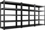 Set of 3 Garage Shelving by Unknown