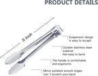 Serving Tongs, Buffet Tongs, Dmoera Stainless Steel Food Tong Serving Tong - Image 2