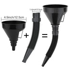 6 Pcs Automotive Oil Funnel Set – Wide Mouth Fuel Funnels - Image 3