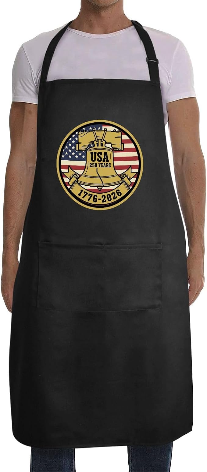 Us 250 Years Of Freedoms Apron - Image 2