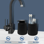 Soap Dispenser Ceramic with Easy-to-Press Pump Hand Lotion Liquid Dispenser - Image 3