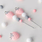 Icing Pin, Scriber Needle for Cake Decorating Strawberry Beaded Cookie - Image 4