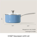 Redchef Nonstick Ceramic Sauce Pan - Image 8