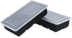 Bangp Large Ice Cube Tray for Whiskey, 2 Pack Stackable Big Ice Cube Molds Make - Image 2