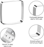 Square Round Corner Cookie Cutter Sandwich Cutters - Image 2