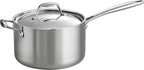 Tramontina Signature Tri-Ply Clad Stainless Steel 4-Quart Sauce Pan by Tramontina