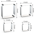 Rounded Square Cookie Cutter Set Large - Image 2