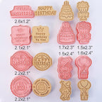 8 Pcs Cookie Cutters Set 3D Holiday Cookie Cutters - Image 5