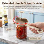 4-in-1 Jar Opener for Seniors -Adjustable Lid Opener - Image 8