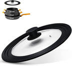 Ydeapi Universal Lid for Pots, Pans and Skillets, Pot Lid by Ydeapi