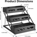 Ceetug 3 Tier Foldable Spice Rack - Image 2
