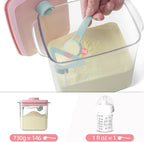 Ankou Formula Container - 1700ml Airtight Formula Dispenser One Button Handy - Image 4