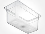 CURTA 6-Pack 1/3 Size 6" Deep NSF Polycarbonate Food Pans | Dishwasher & - Image 3