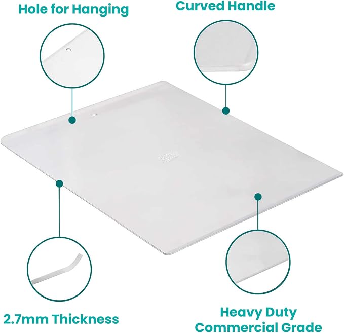 Baker's Secret 2pcs Large Flat Cookie Sheet 18" x 14" Aluminum Flat Baking Sheet - Image 4