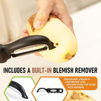 Spring Chef Premium Swivel Vegetable Peeler, Soft Grip Handle and Ultra Sharp - Image 5