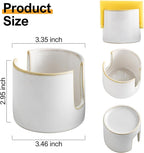 Zoeeker Sponge Holder for Kitchen Sink, Ceramic Dish Sponge Drying Caddy - Image 3
