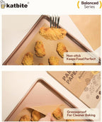Katbite 130 Pcs Parchment Paper Sheets, 9x13 Inches Unbleached Baking Paper - Image 3