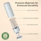 Ultrean Pepper Grinder, Rechargeable Salt and Pepper Grinder - Image 5