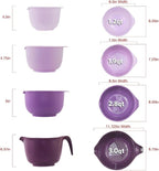 Glad Mixing Bowls with Pour Spout, Dishwasher Safe Kitchen Cooking and Baking - Image 5