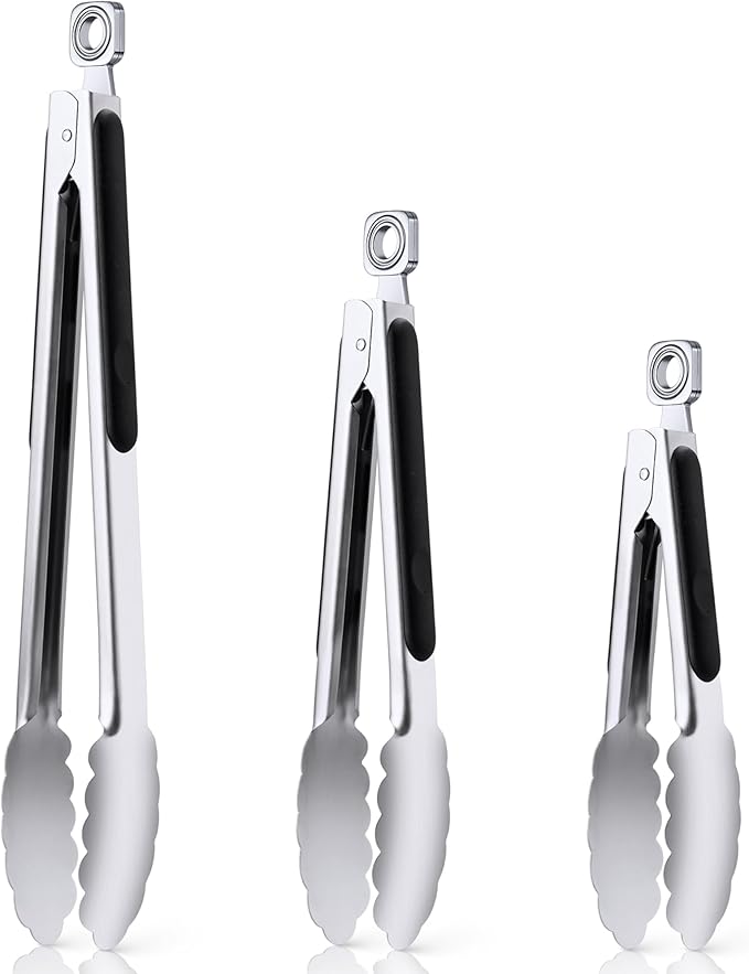 Kitchen Tongs for Cooking by HE-SANQI