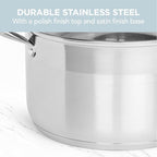 Alpha Living SP-08G Stainless Steel Pot - Image 6