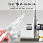 AWinjoy Heavy Duty Sharp Kitchen Scissors, Dishwasher Safe, Cooking Shears - Image 4