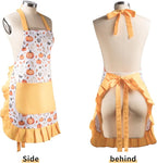 Vintage Floral Apron for Women - Image 2
