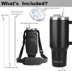 40oz Stainless Steel Double Vacuum Tumbler - Image 7
