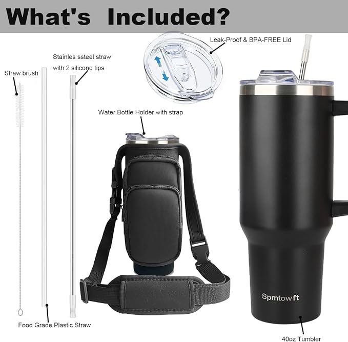 40oz Stainless Steel Double Vacuum Tumbler - Image 7