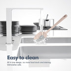 ChefAide 5 Pieces Silicone Spatula Set, Food Grade Rubber Spatula, Upgrade - Image 5