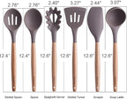 Mapthon Silicone Cooking Kitchen Utensils Set 6 PCS - Image 3