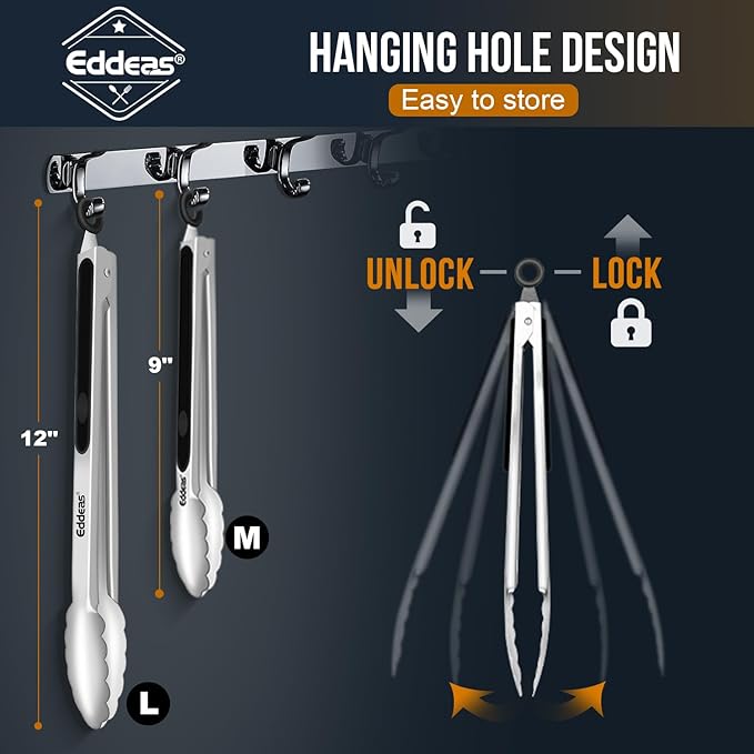 Eddeas Kitchen Tongs - Image 7