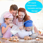 AIKEXIN 20-Piece Measuring Cups and Spoons Set, Nesting Stainless Steel - Image 4