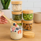 TBWIND 4 Pack 10oz Glass Jars - Image 4