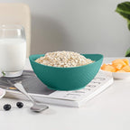 Wheat Straw Cereal Bowls Set of 4, Plastic Bowls Reusable 26 OZ, Unbreakable - Image 6