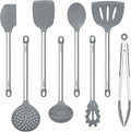 8 PCS Cooking Utensils Set, Vayvnt Silicone Kitchen Spatula Set by Vayvnt