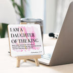 I Am the Daughter of a King Sign, Gifts - Image 3