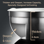 Mixing Bowls, Utensils for the Kitchen, Dishwasher Safe, 3.75L / 3.25L / 2.5L / - Image 4