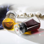 5.5oz Oil and Vinegar Cruets 2 Pack Glass Oil Dispenser Bottles - Image 8