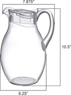 Amazing Abby - Bubbly Grand - Plastic Pitcher, Fridge Jug, Shatter-Proof - Image 3