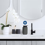 Ceramic Foaming Soap Dispenser, 12 oz Bathroom Foam Hand Soap Dispenser - Image 2