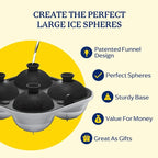 Samuelworld Large Silicone Premium Ice Trays, 2 Inches Big Ice Cube Tray & 2.5 - Image 3