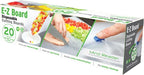 Mind Reader E-Z Board Disposable Plastic Cutting Board, 20 sf, 13.78"L x 3.35"W - Image 9