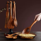 12 Pack Wooden Spoons for Cooking - Image 5