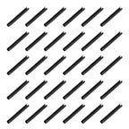 MECCANIXITY 120Pcs Slotted Split Roll Pins 2/25 Inch Dia. 4/5 Inch Length Steel by MECCANIXITY