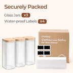 ComSaf 1.9 Qt Glass Storage Containers - Image 8
