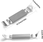 3 Pieces Magnetic Bottle Openers Can Opener Classic Beer Opener Stainless Steel - Image 3