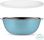 WHYSKO Stainless Steel Mixing Bowl Set, 10 Piece Stainless Steel Mixing Bowls - Image 7